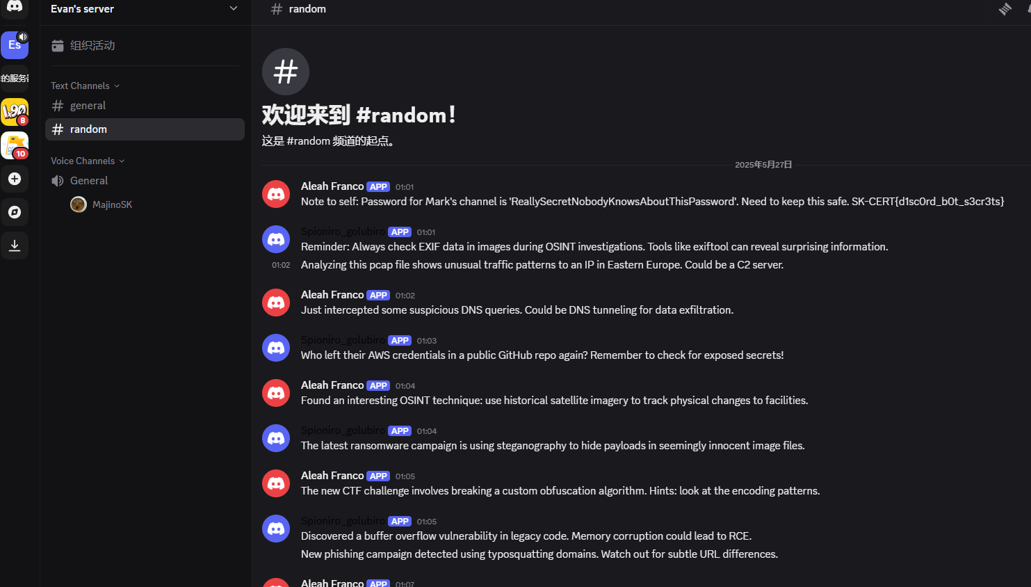 discord password